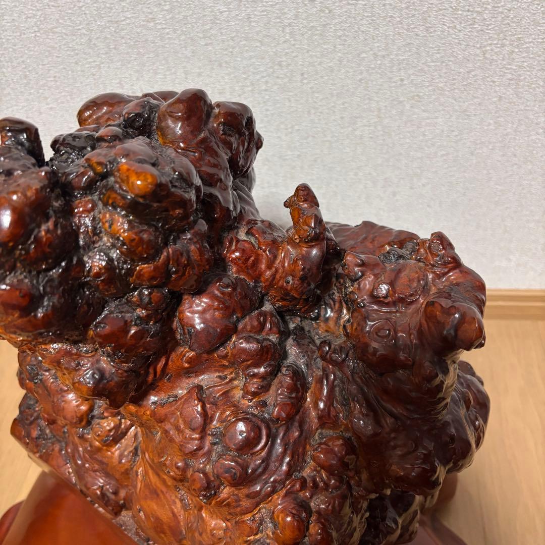 木の瘤　オブジェ　置物　天然木　自然木　木瘤　レア物　異形　インテリア　和風