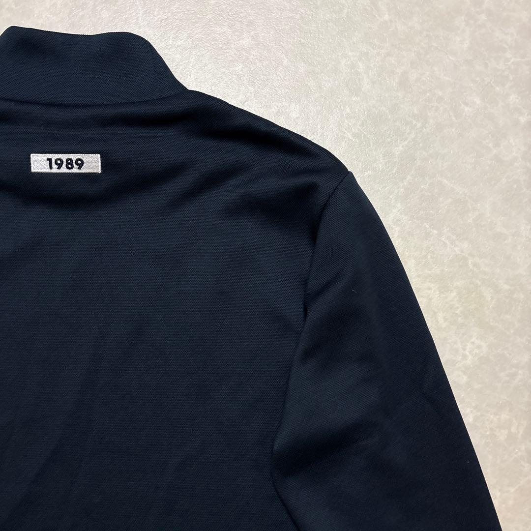 パーリーゲイツ★中厚手ストレッチ★ロゴ多め★モックネック【メンズ サイズ5（L】