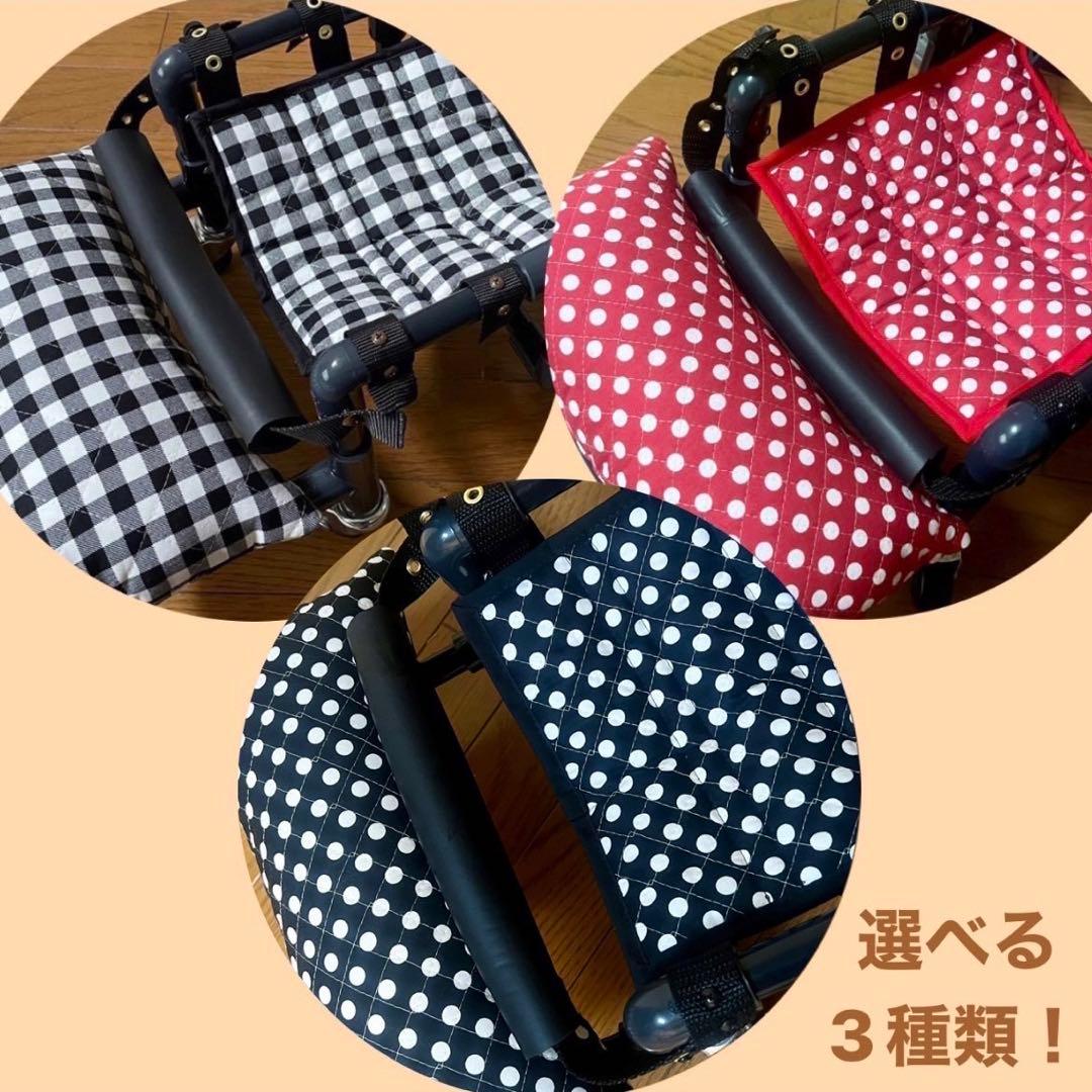 小型犬4輪歩行器　犬用車椅子　介護用　顎のせ枕付き