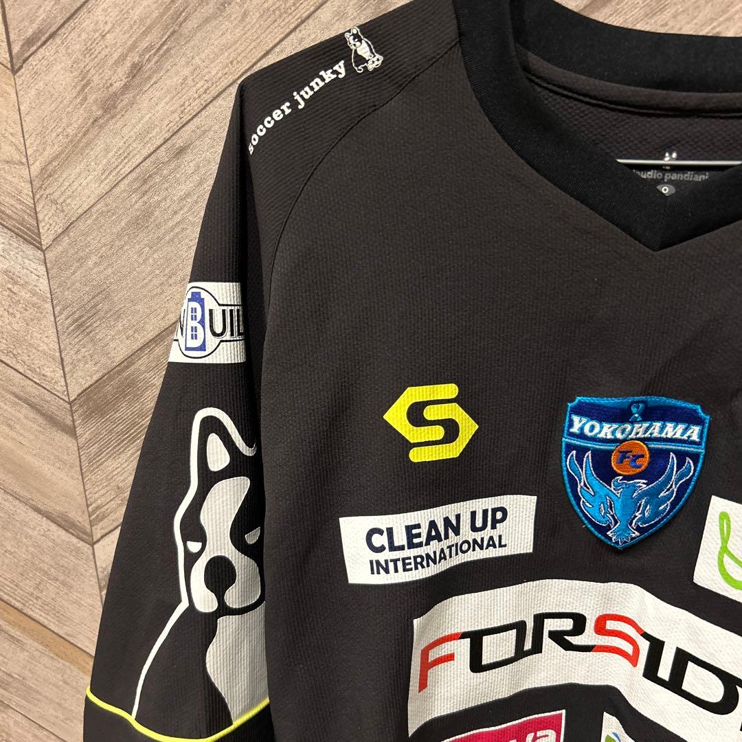 横浜FC 2017 選手着用ピステ　サイズＯ