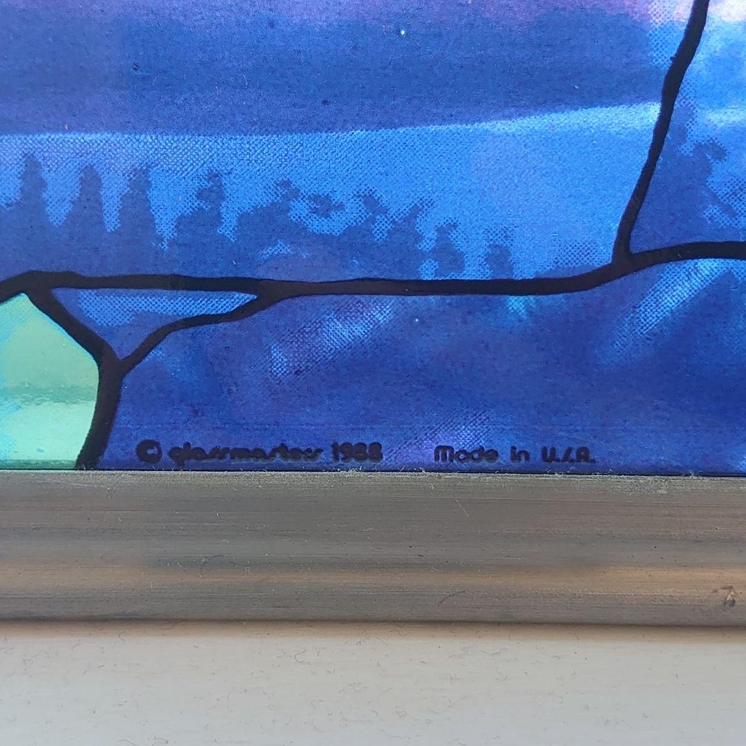 ステンドグラス　睡蓮の池　グラスマスターズ