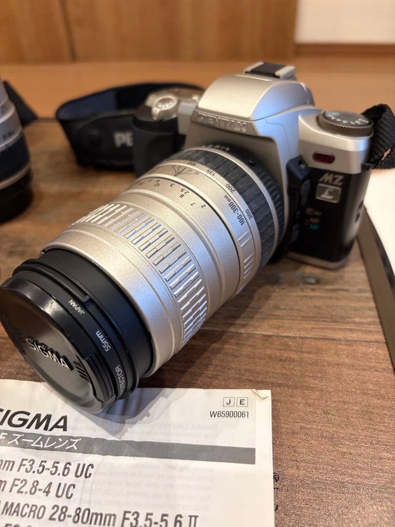 PENTAX MZ-L 一眼レフ SIGMAレンズ付き•三脚付