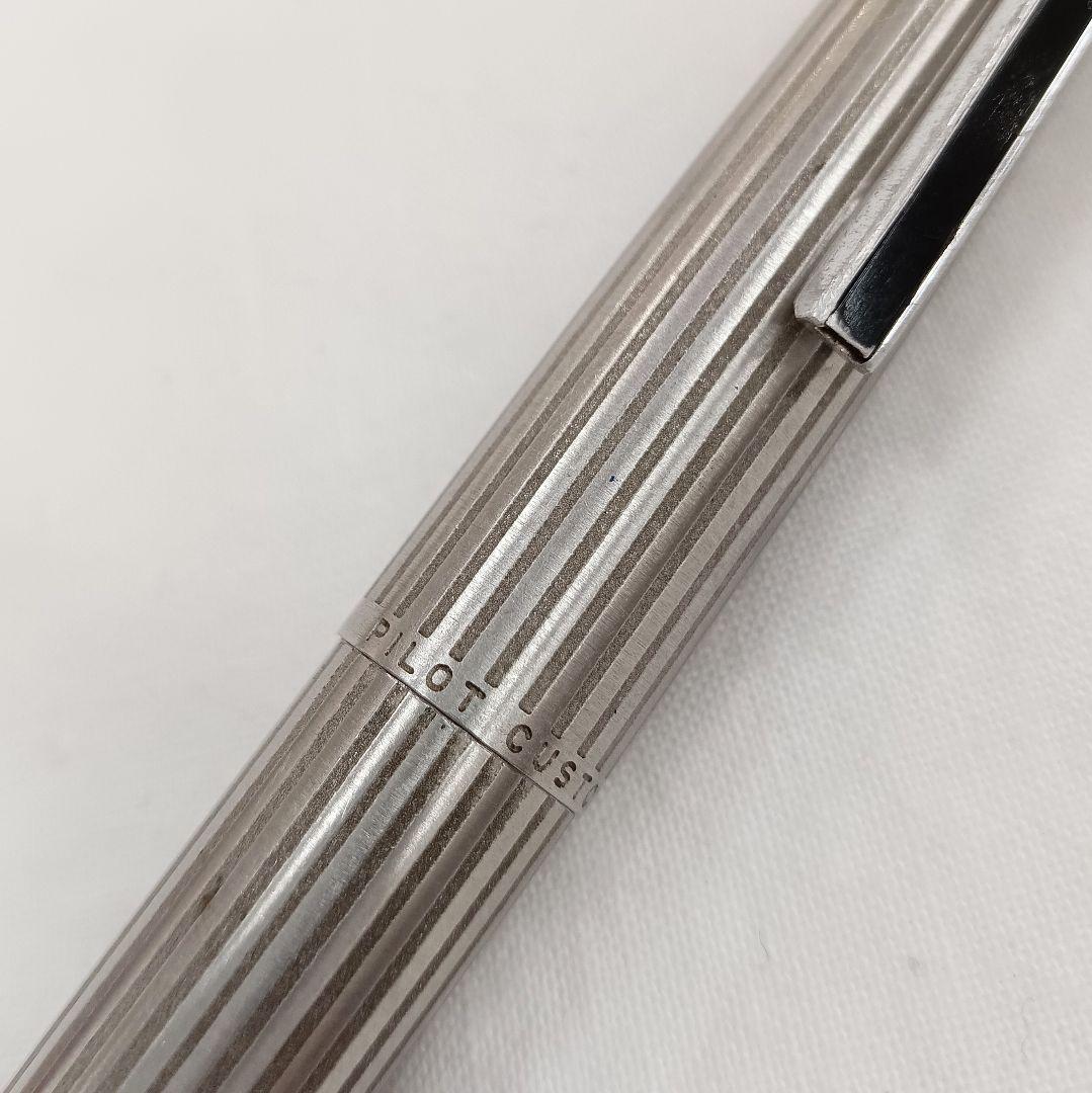 筆記未確認 リユース PILOT パイロット カスタムストライプ ペン先M 中字