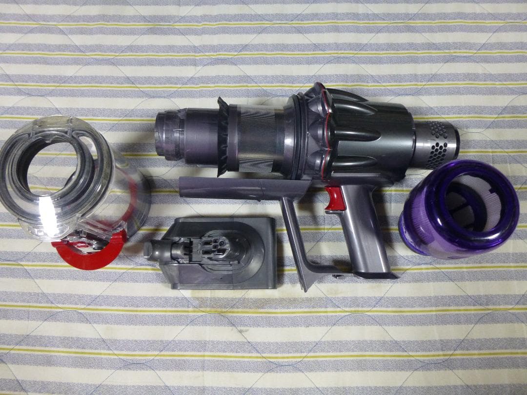 純正フロアドック付属　ダイソンSV18　動作確認済みの美品　エコモード47分