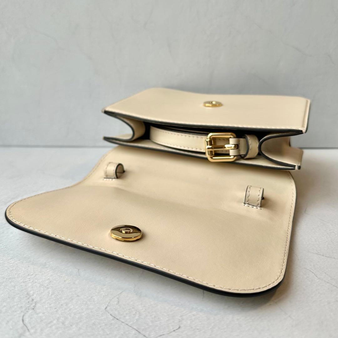 超美品★定価約20万 MOSCHINO モスキーノ フォーク レザー バッグ