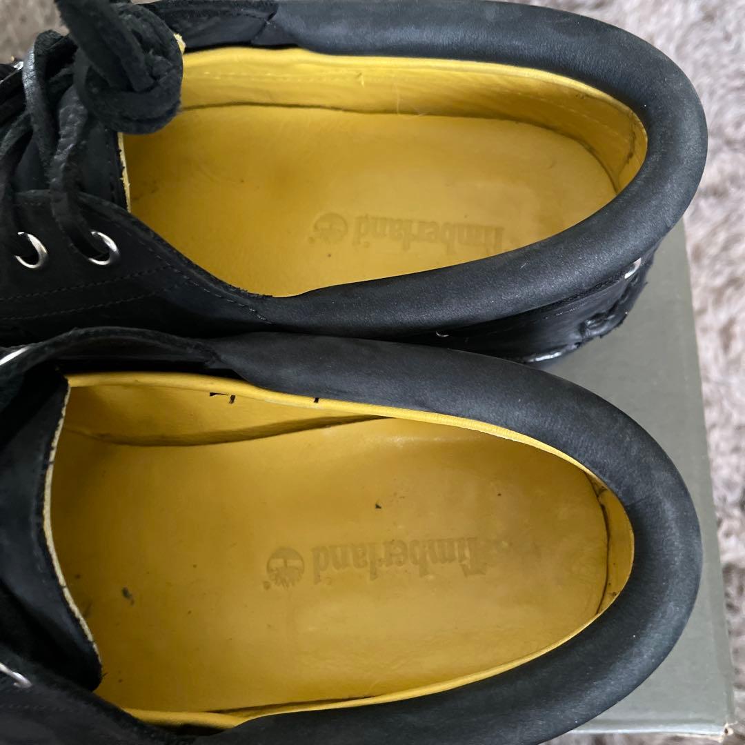 ティンバーランド オーセンティックハンドソーボートシューズ ブラック ヌバック