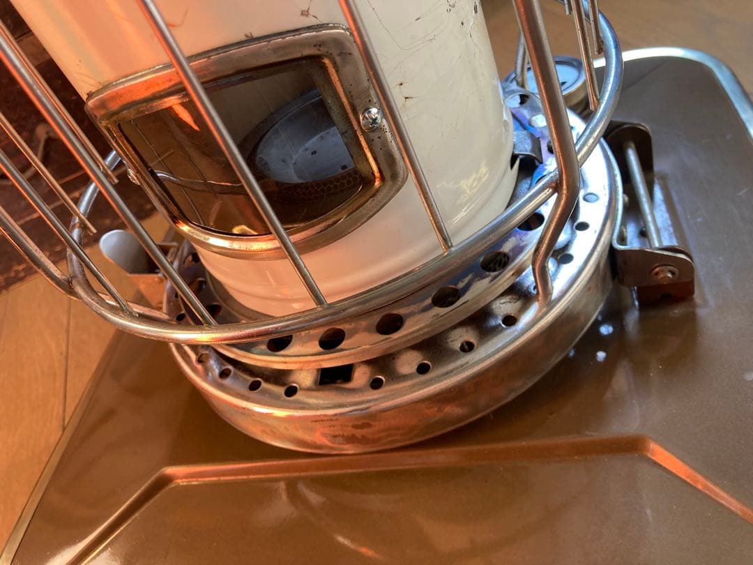 HITACHI 日立石油ストーブ　ヴィンテージストーブ　レアカラー