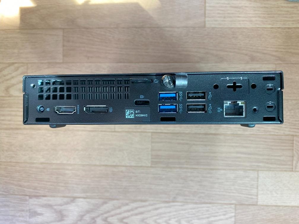 ミニPC Optiplex3060 i3/8GB/SSD128GB+HDD500GB+Of