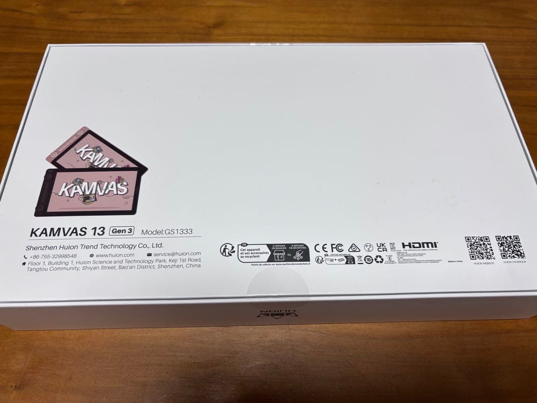 ディスプレイ・モニター本体 KAMVAS13 Gen3 Pentech4.0