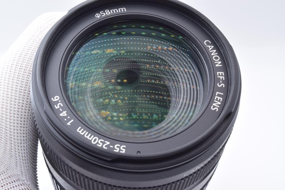 #31c Canon EF-S 55-250mm F4-5.6 IS レンズ