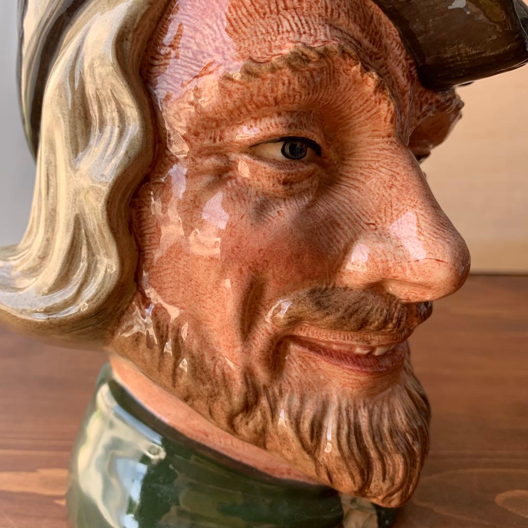 英国　イギリス製　ロイヤルドルトン　トビージャグ　ビンテージ　ハンドペイント