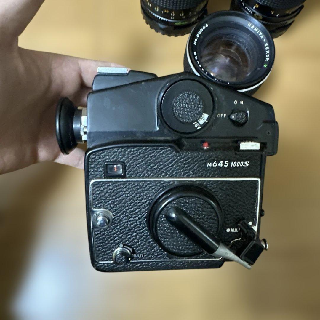 Mamiya 645 中判カメラ レンズ付き