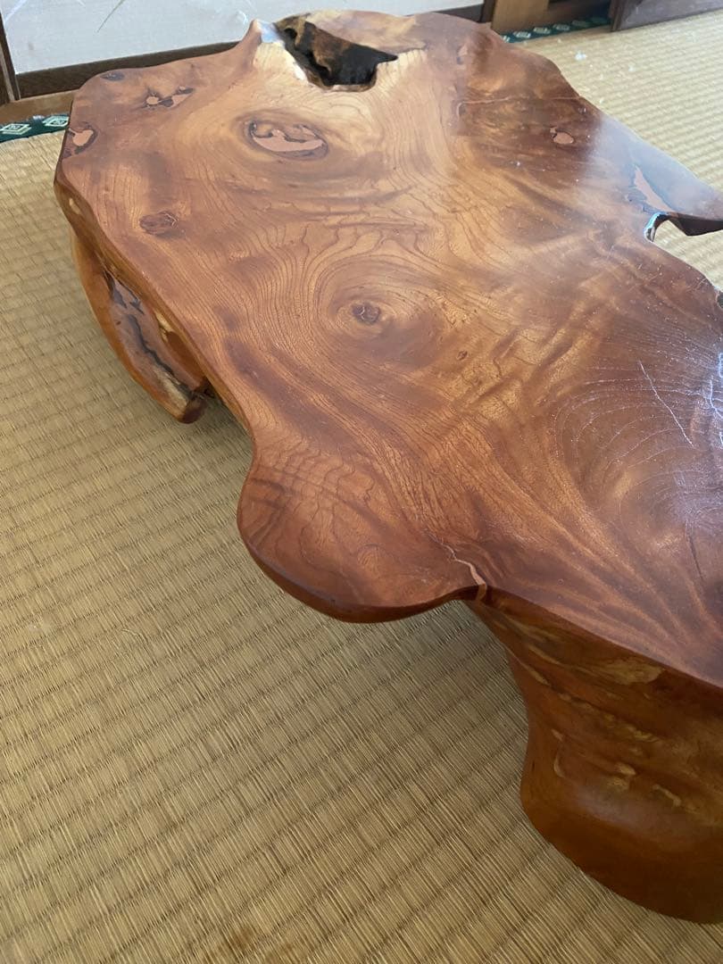 恵比寿と大黒天の木像　七福神　商売繁盛　大漁　財福　骨董　台座付　特大