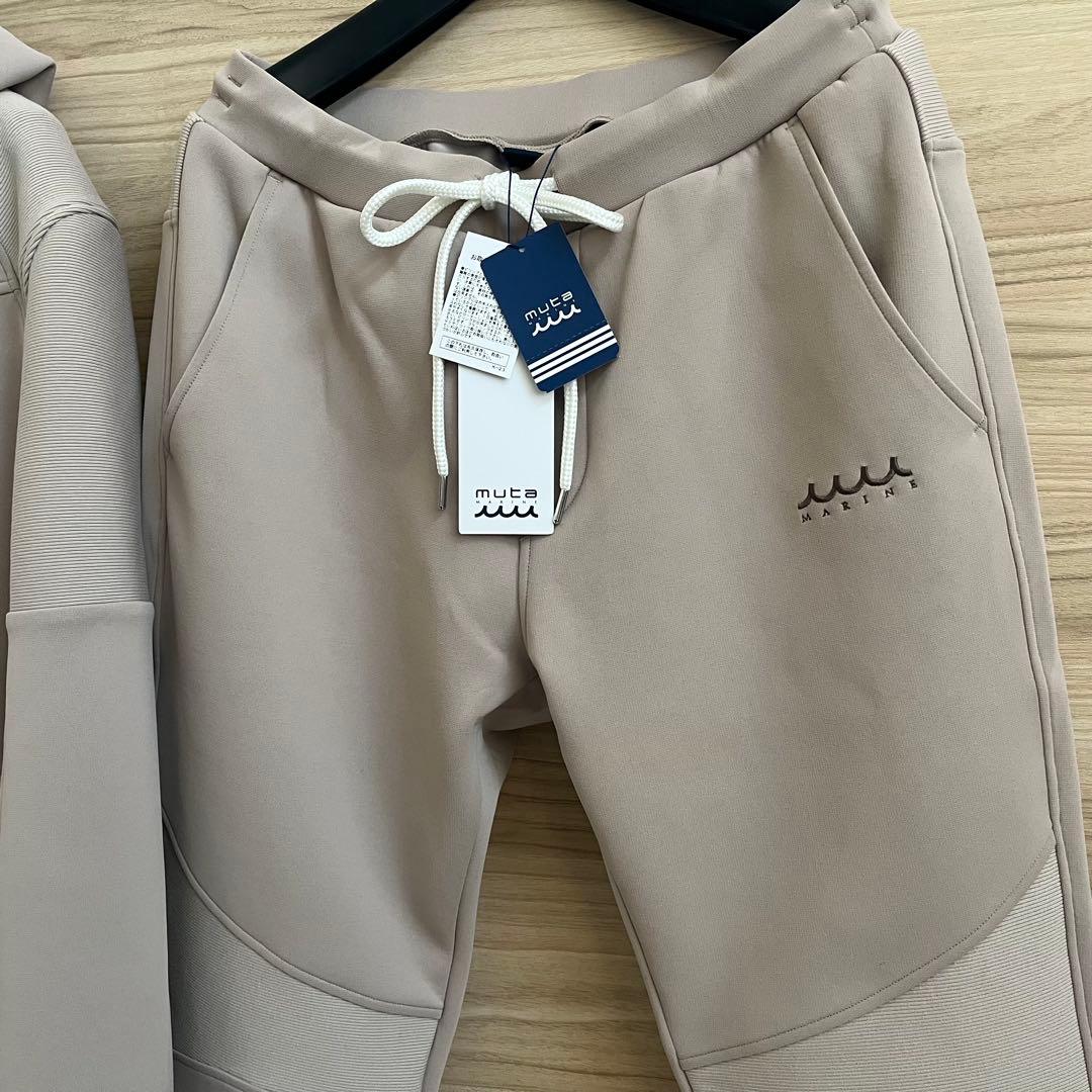 新品★61,600円 ムータマリン セットアップ フーディブルゾン＆パンツ 4