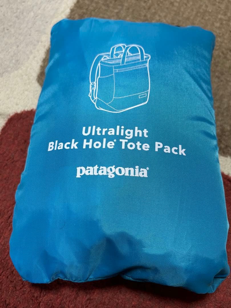 ✨美品　patagonia ウルトラライトブラックHole Tote Pack