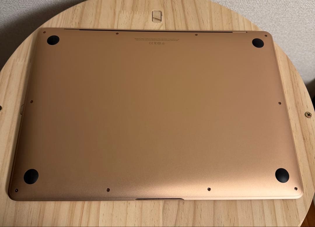 【美品】MacBook air ゴールド2020