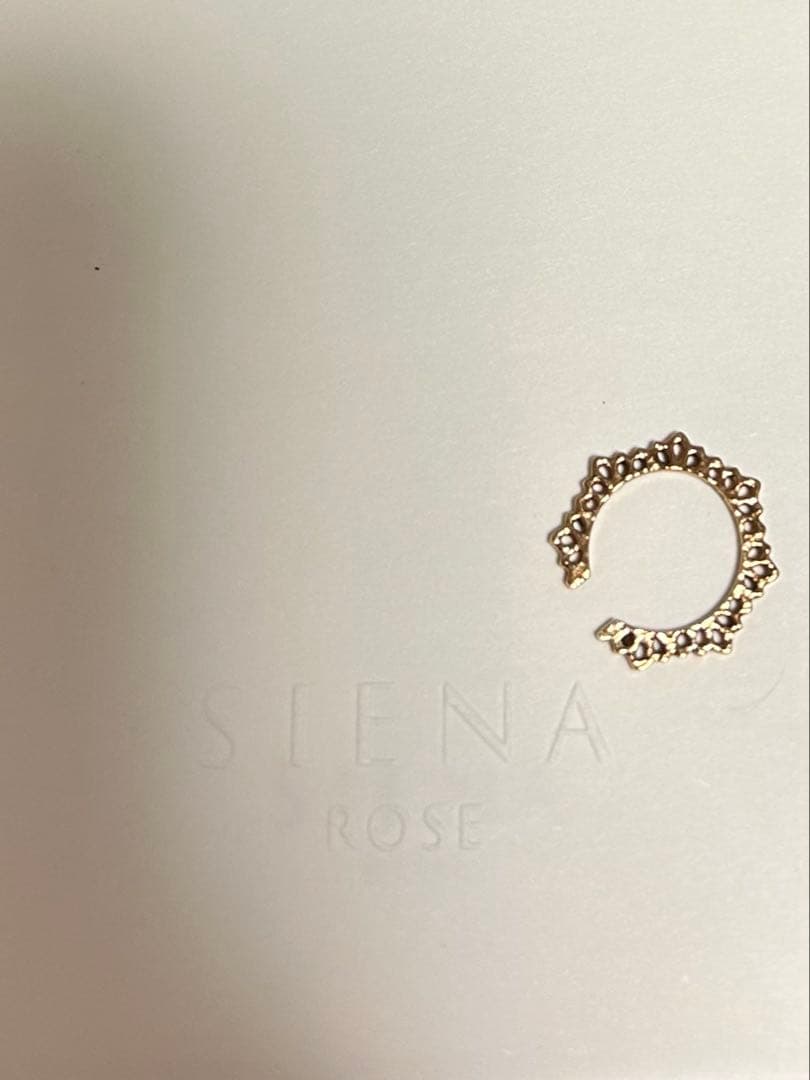 SIENA ROSE イヤーカフ　ラウンドレースS
