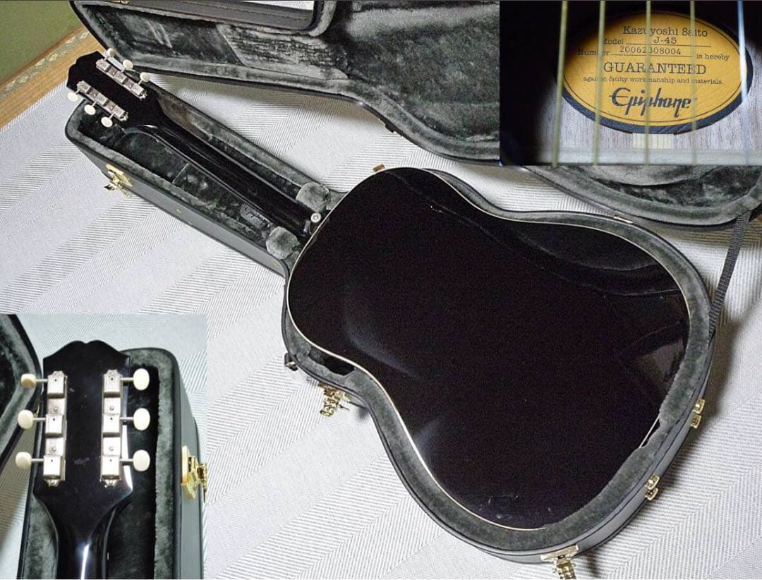 斉藤和義シグネーチャー限定 生産終了品Epiphone J-45