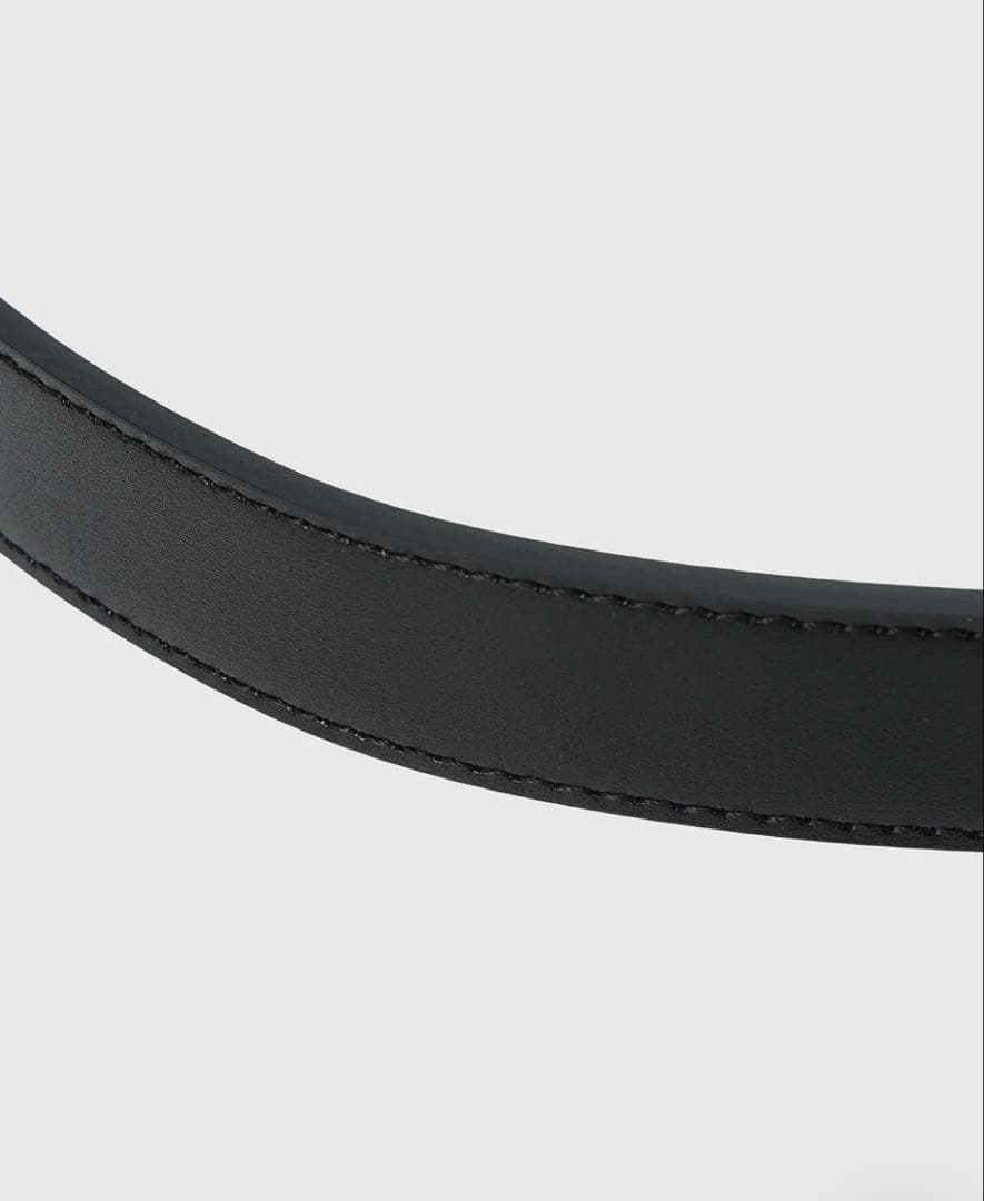 JOSE MOON ブラックベルトパール付き　D BELT with PEARL