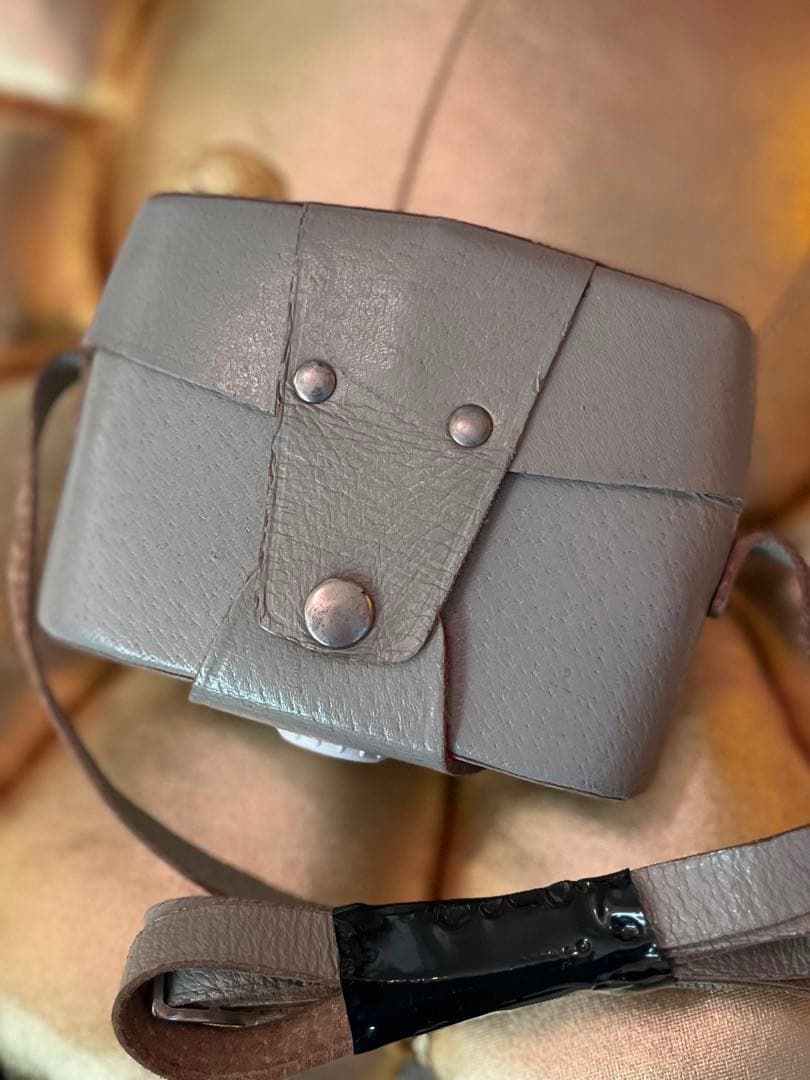 希少 PENTI II ブラック 動作確認済 ハーフカメラ 革ケース付き