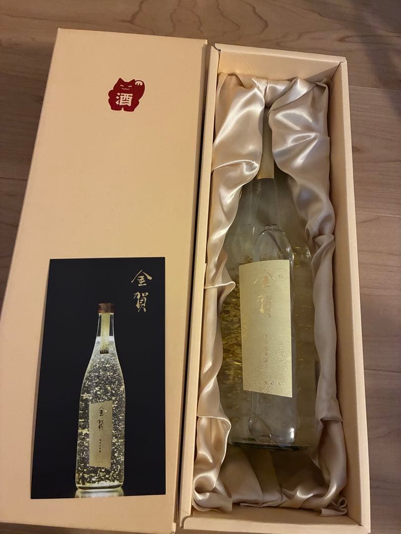 金賀 金箔入り日本酒 720ml ギフトボックス入り