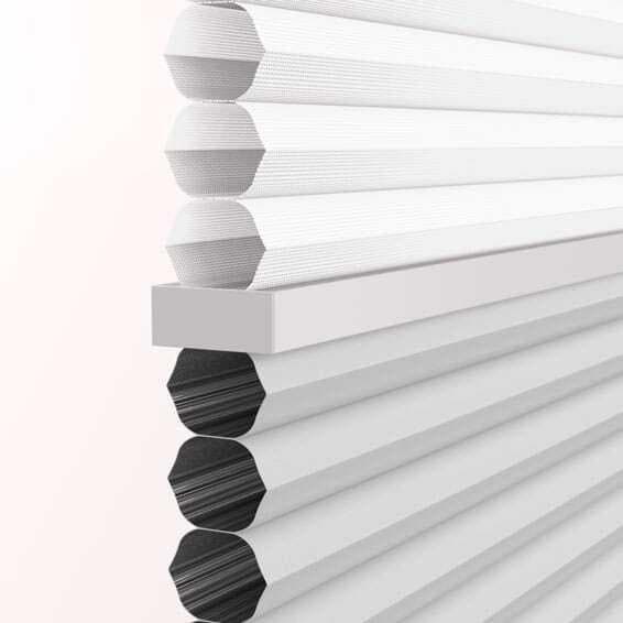 未使用　ハニカムシェード　シアーライトグレー 　120×124