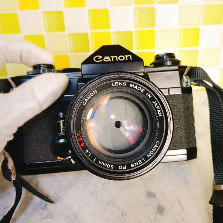 廃盤 Canon キャノン FD S.S.C 50mm F1.4 単焦点 レンズ