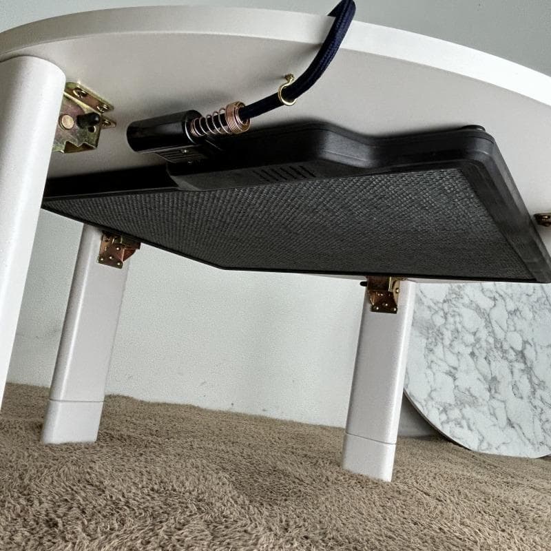 高級感!! かわいい まんまる　フラットこたつ70MHW