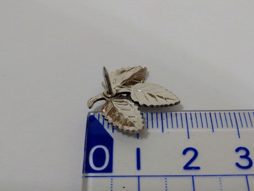 ティファニー　TIFFANY　リーフ　ピン　ブローチ