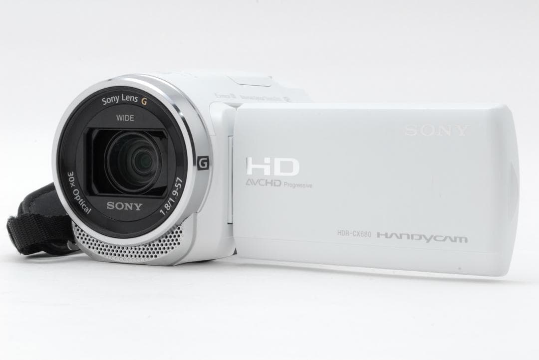 【美品】 ソニー SONY HDR-CX680 ホワイト