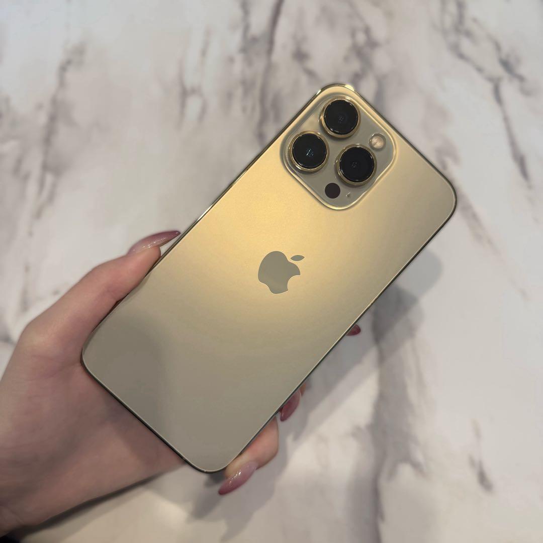 極美品 iPhone 13 Pro 256GB SIMフリー ゴールド