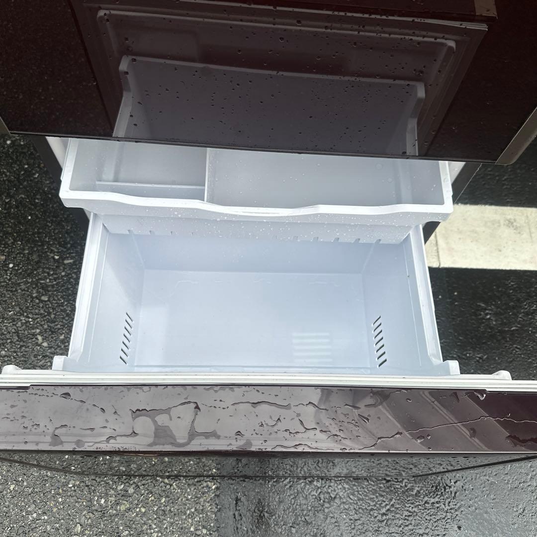 HITACHI 冷蔵庫 ブラウン R-S3800HV