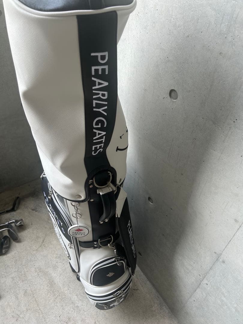 PEARLY GATES キャディバッグ PGロゴ