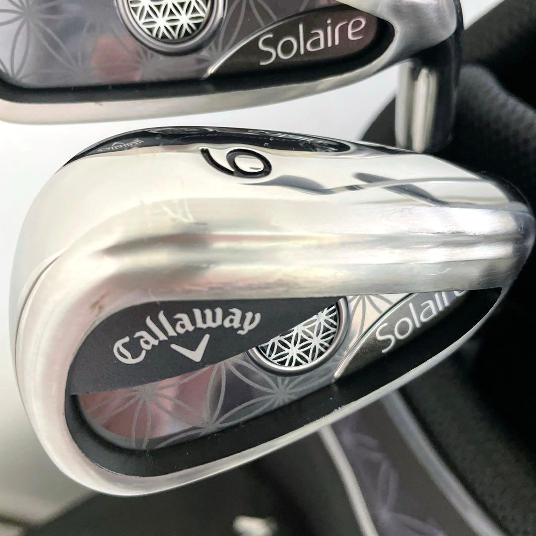 ほぼ新品未使用　最新モデル　キャロウェイ　ソレイユ　レディースゴルフクラブセット