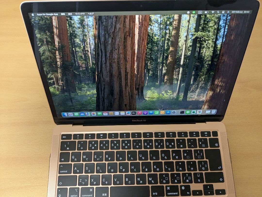 MacBook Air M1 8GB 512GB ゴールド