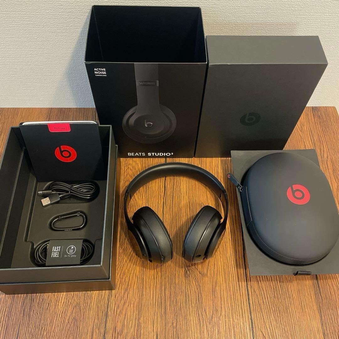 良品☆ BEATS STUDIO3 WIRELESSマットブラック