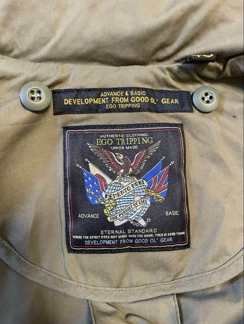 エゴトリッピングego trippingマウンテンパーカー48定価約５万円