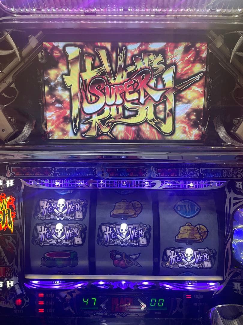 パチスロBLACK LAGOON 2 実機