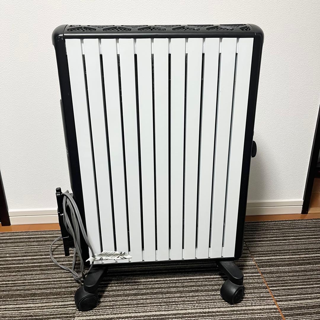 DeLonghi オイルヒーター MDHU15-BK エコモード搭載