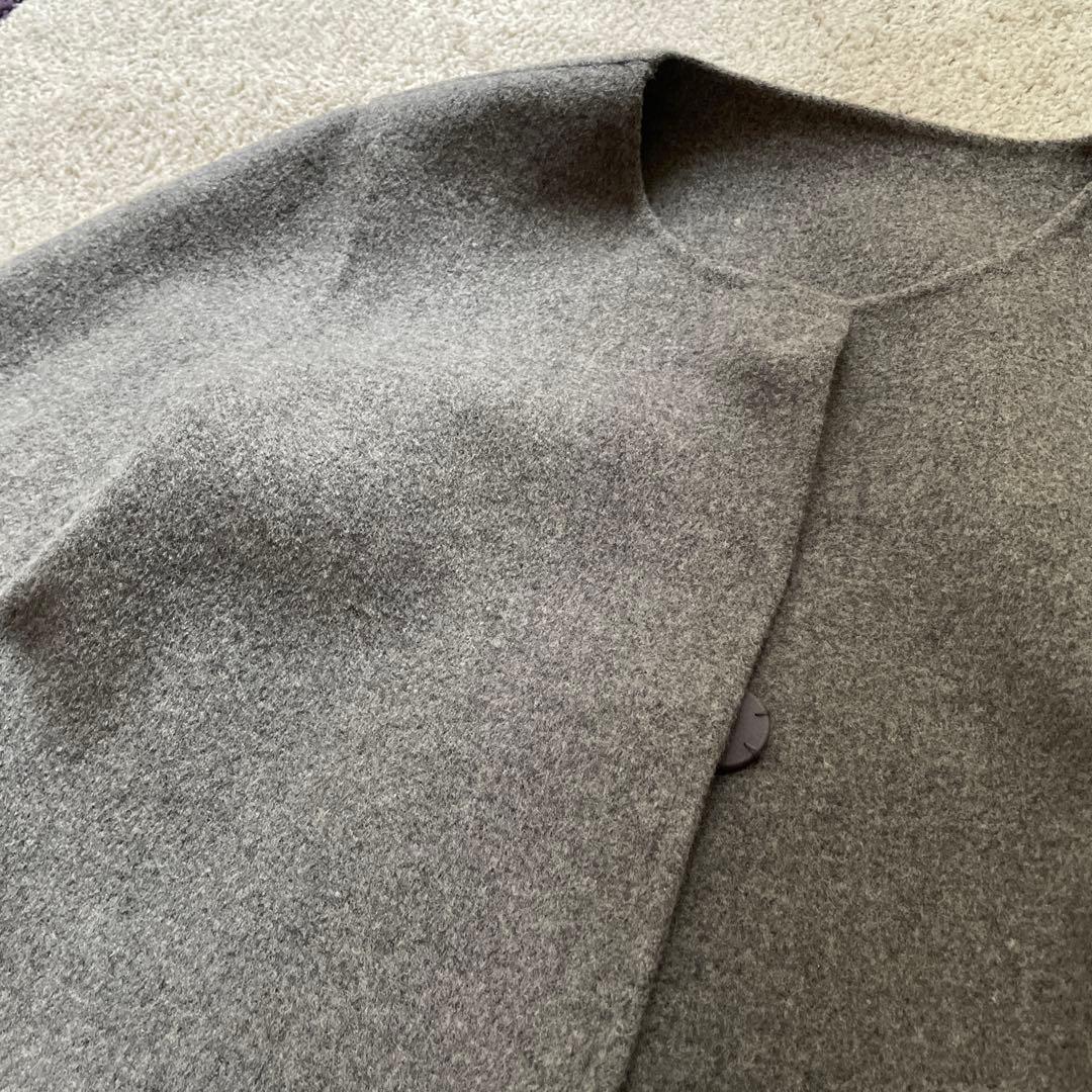 バーニーズニューヨーク　ノーカラーコート　サイズ38