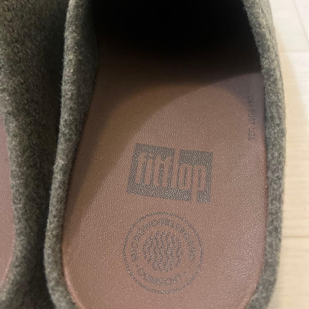 フィットフロップ　シャビフェルト　カーキ23cm