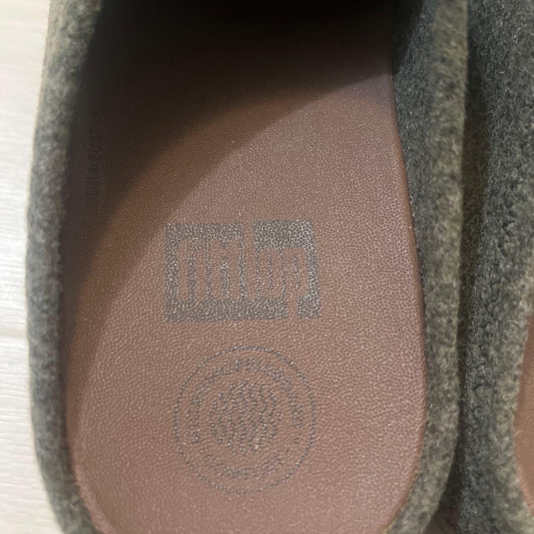 フィットフロップ　シャビフェルト　カーキ23cm