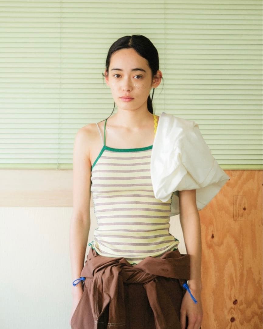 新品未使用◎miller × PAMMの後ろ姿のカップ付きキャミソール