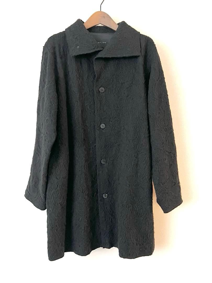 ヨーガンレール　黒　ウールコート　ハーフ　JURGEN LEHL