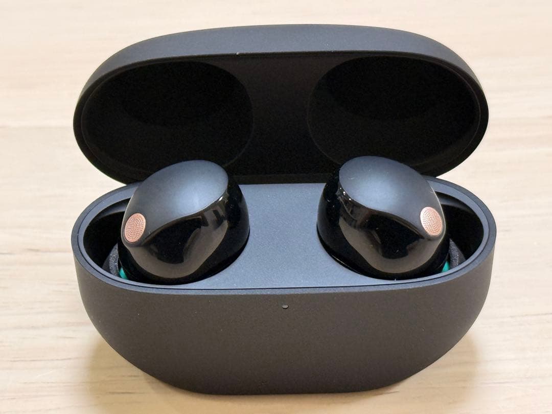 【美品】SONY WF-1000XM5 ブラック ワイヤレスイヤホン