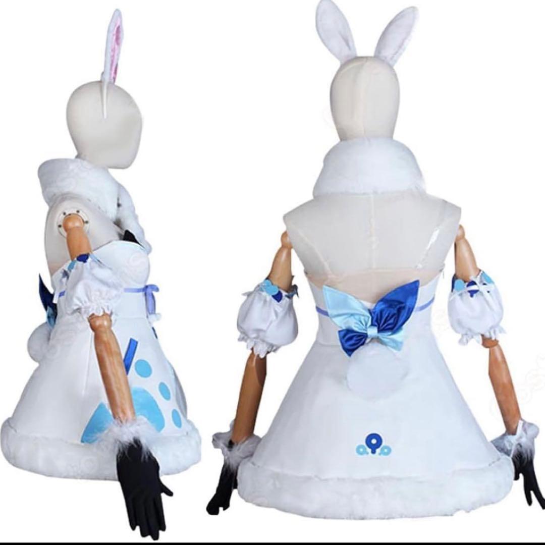 【ホロライブ】兎田ぺこら コスプレ ウィッグ 一式