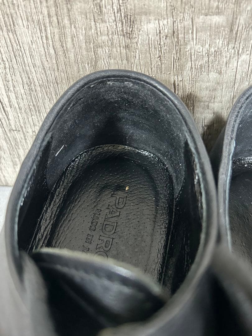 PADRONE パドローネ チロリアンシューズ チャンキーソール 42 黒