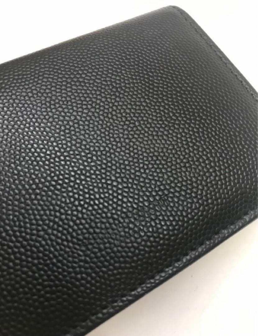 早い者勝ち❣️ サンローラン 名刺入れ カードケース BL レザー