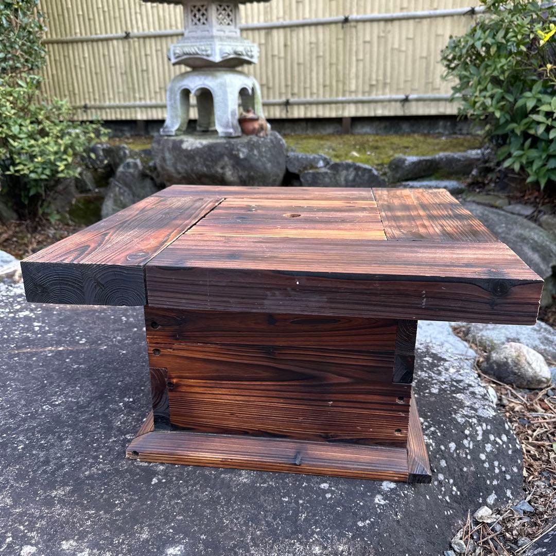 囲炉裏 テーブル 座卓 民芸家具 火鉢 炉端 ローテーブル is※