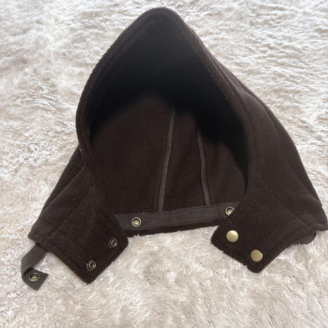 美品 Paul Smith ポールスミス　ヘリンボーン ダッフルコート M 茶